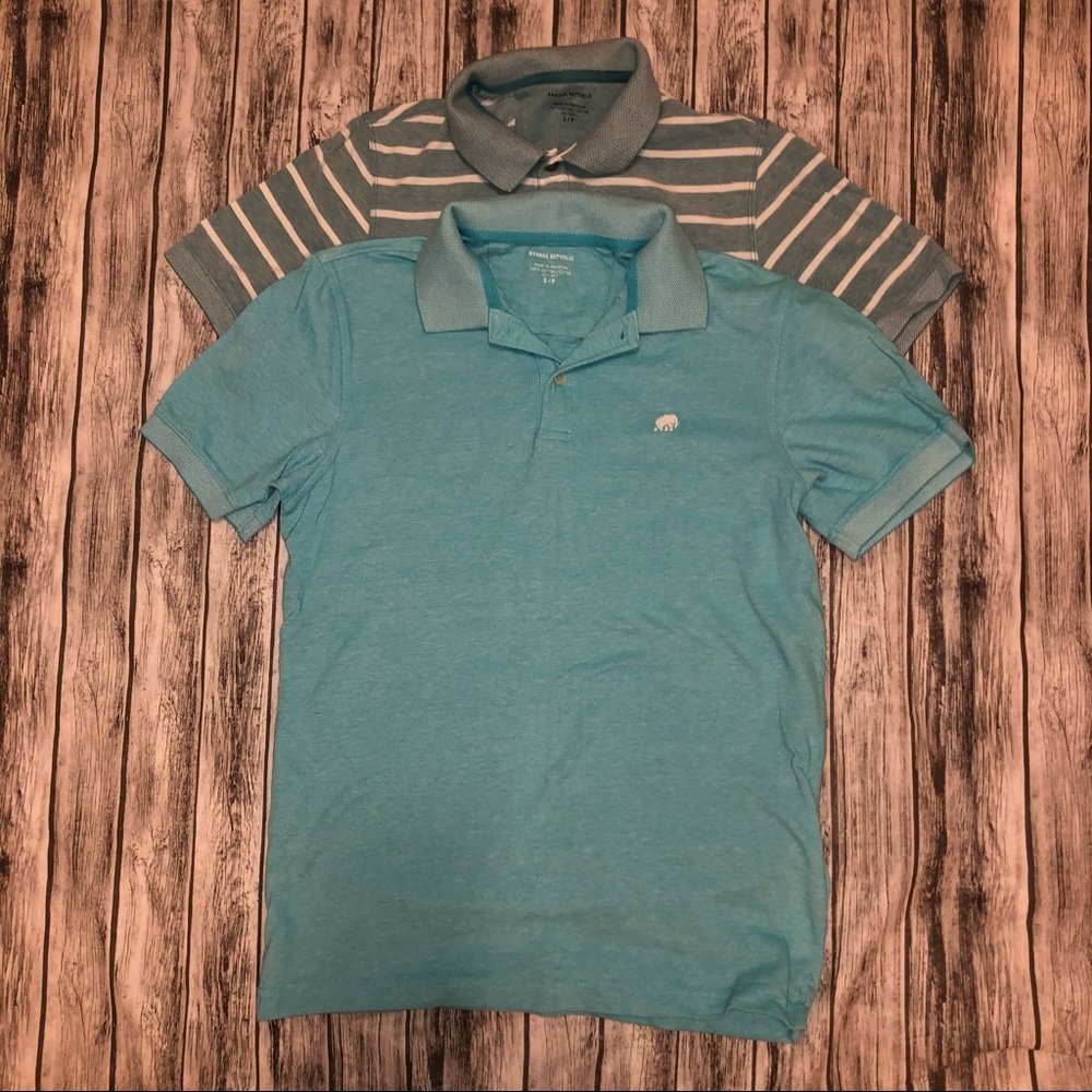 Set of Men’s Banana Republic Polos | Small
